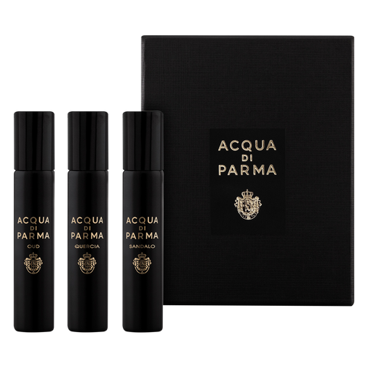 Acqua di Parma Signatures of the Sun Black Eau de Parfum Spray 3 x 12ml Gift Set
