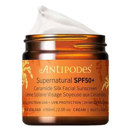 Antipodes Supernatural Ceramide Silk Facial Sunscreen SPF50+