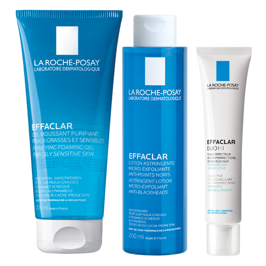 La Roche-Posay Effaclar 3-Step Anti-Blemish System